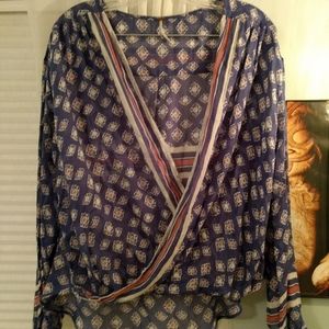 Free People tunic blouse